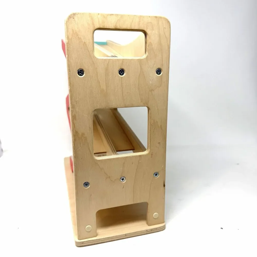 Lovevery Wooden Race and Chase Ramp No Cars  Month 16-17-18 Pioneer Kit